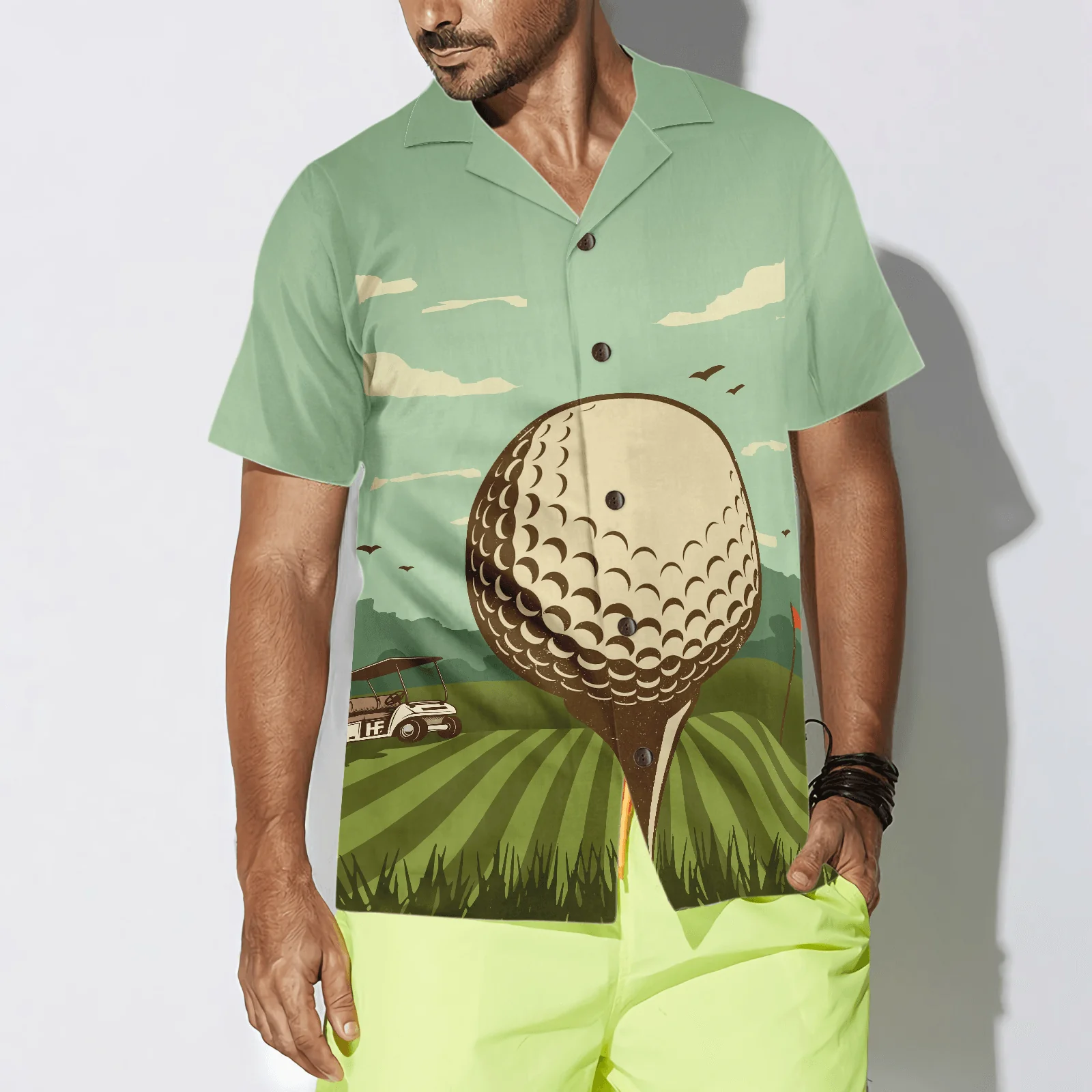 Golf Hawaiian Shirt, Golf In A Beautiful Day Aloha Hawaiian Shirt For Summer, Colorful Funny Hawaiian Shirt For Men Women, Friend, Team, Golf Lovers - Image 5