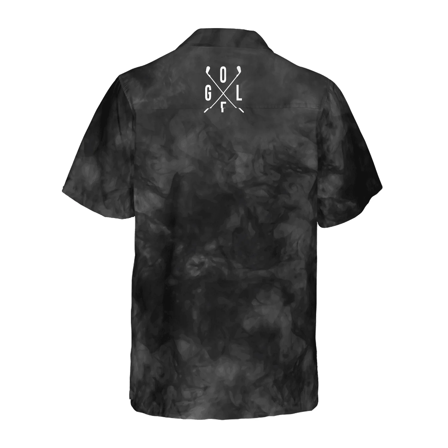 Golf Hawaiian Shirt, Golfer On Smoke Background Aloha Hawaiian Shirt For Men Women, Gift For Husband, Wife, Friend, Family, Golfers - Image 5
