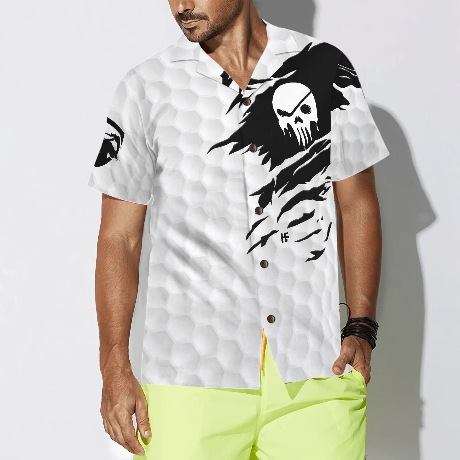 Golf Hawaiian Shirt, Never Underestimate A Golfer Born In February Aloha Hawaiian Shirt For Summer, Colorful Aloha Shirt For Men Women, Friend, Team - Image 4
