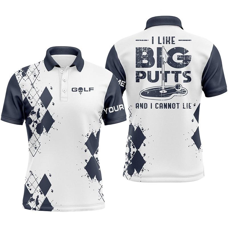 Golf Men Polo Shirt - Funny Custom Name Apparel, I Like Big Butts And I Cannot Lie Men Golf Polo Shirt - Perfect Polo Shirt For Men, Golfers