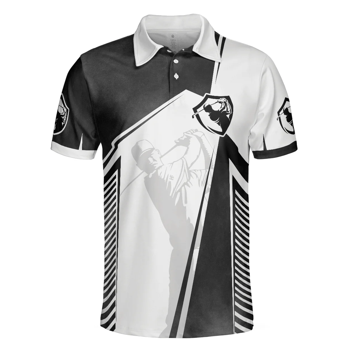 Golf Men Polo Shirt, Golf Saved Me From Being A Pornstar Polo Shirt, Funny Golf Shirt For Men - Gift For Golfers, Golf Lovers - Image 3
