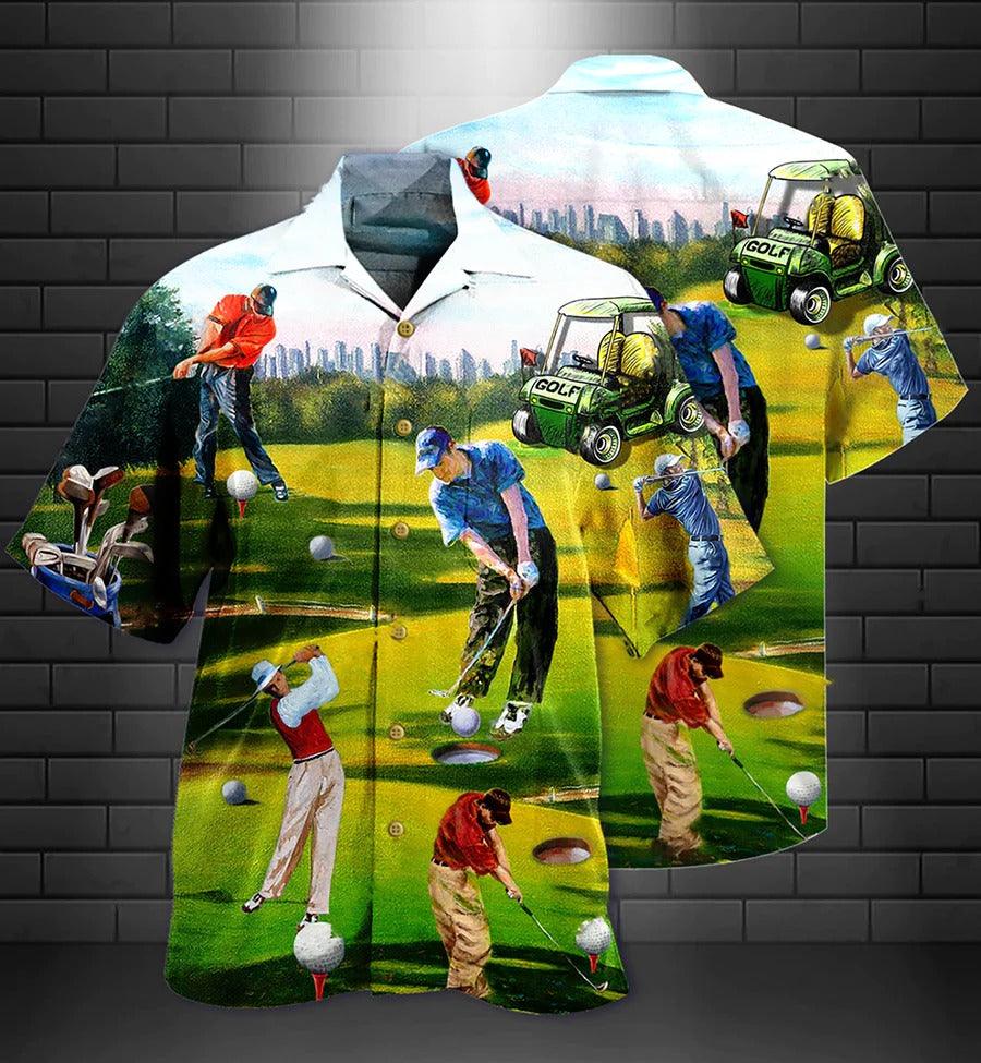 Golf Men T-Shirt - Golf Men, Golf Cart T-Shirt - Perfect Gift For Men & Women, Golf Lover - Image 15