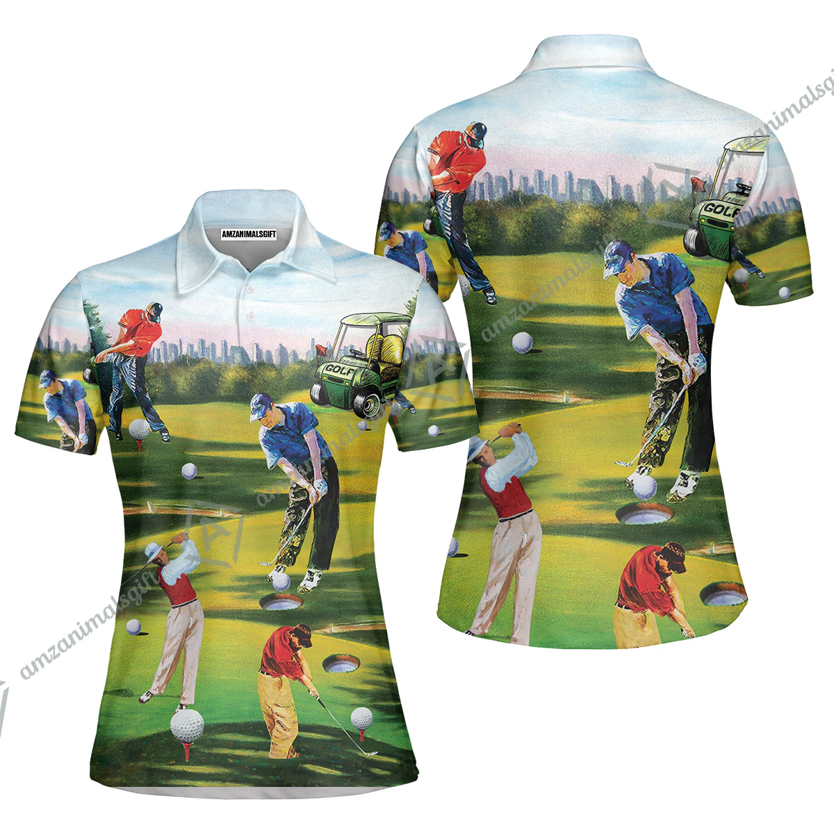 Golf Men T-Shirt - Golf Men, Golf Cart T-Shirt - Perfect Gift For Men & Women, Golf Lover - Image 17
