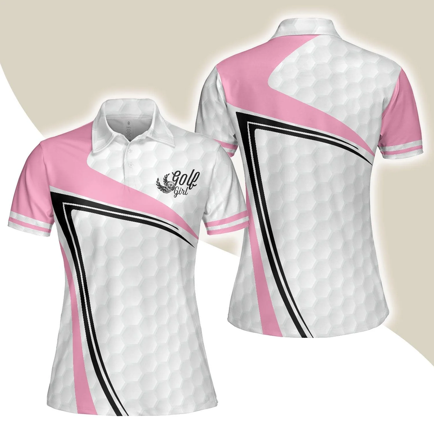 Golf Women Polo Shirt, Golf Girl In Sporty Style Golf Women Polo Shirts, Simple Golf Shirt Design Gift For Female Golfers, Ladies, Golf Lovers