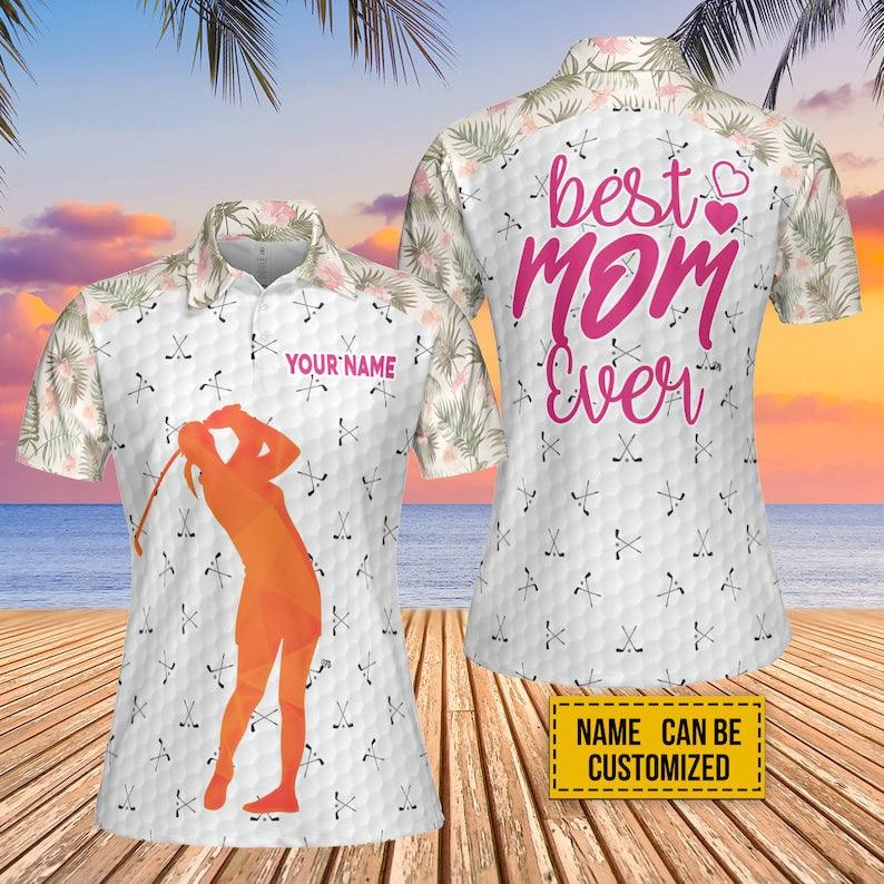 Golf Women Polo Shirt, Golf Mom Polo Shirts, Best Golf Mom Shirt - Perfect Gift For Mother, Mom, Wife, Family, Girlfriend