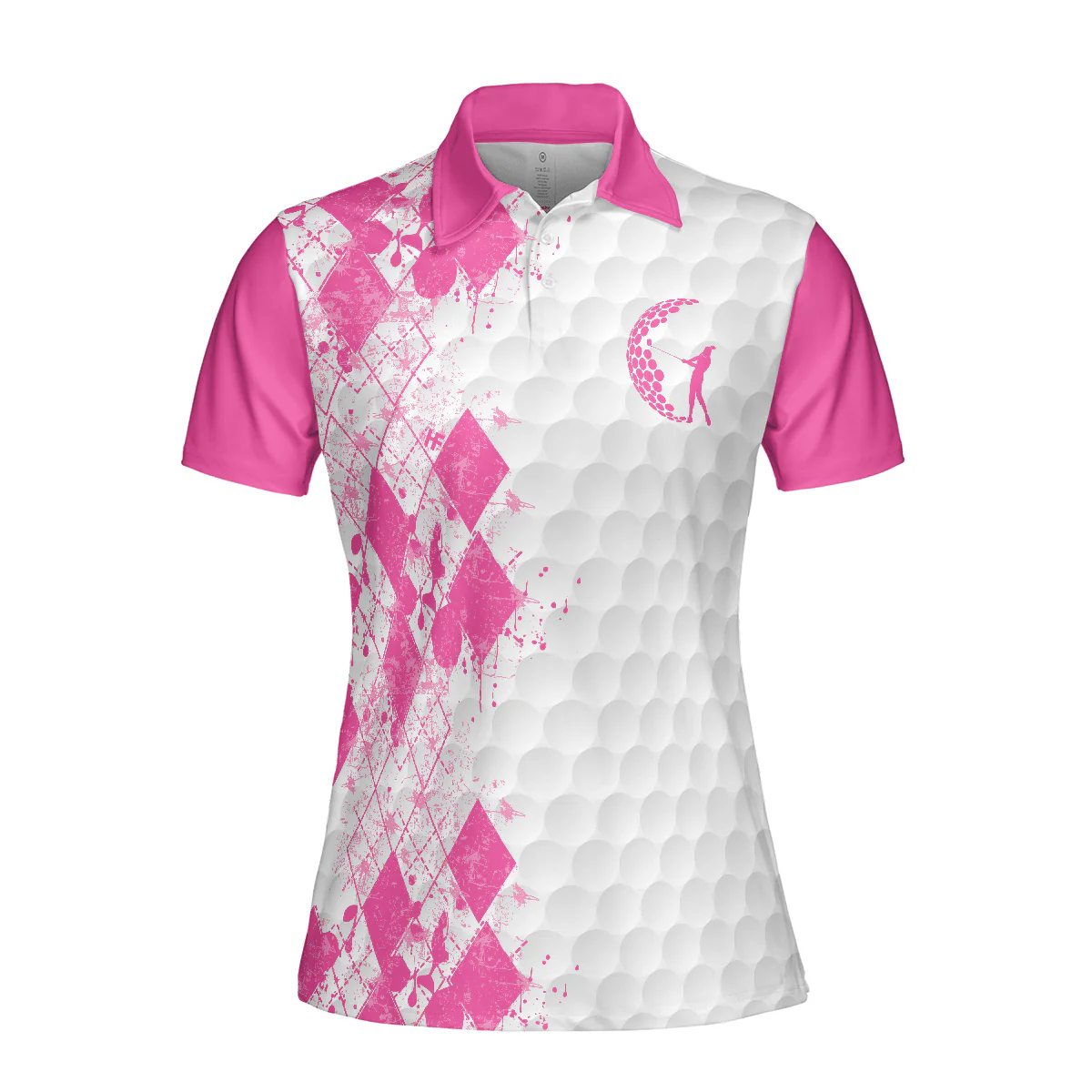 Golf Women Polo Shirt, I Don't Always Play Golf, Pinky Golfing Women Polo Shirts, Best Female Gift For Golf Lovers, Ladies, Golfers - Image 4