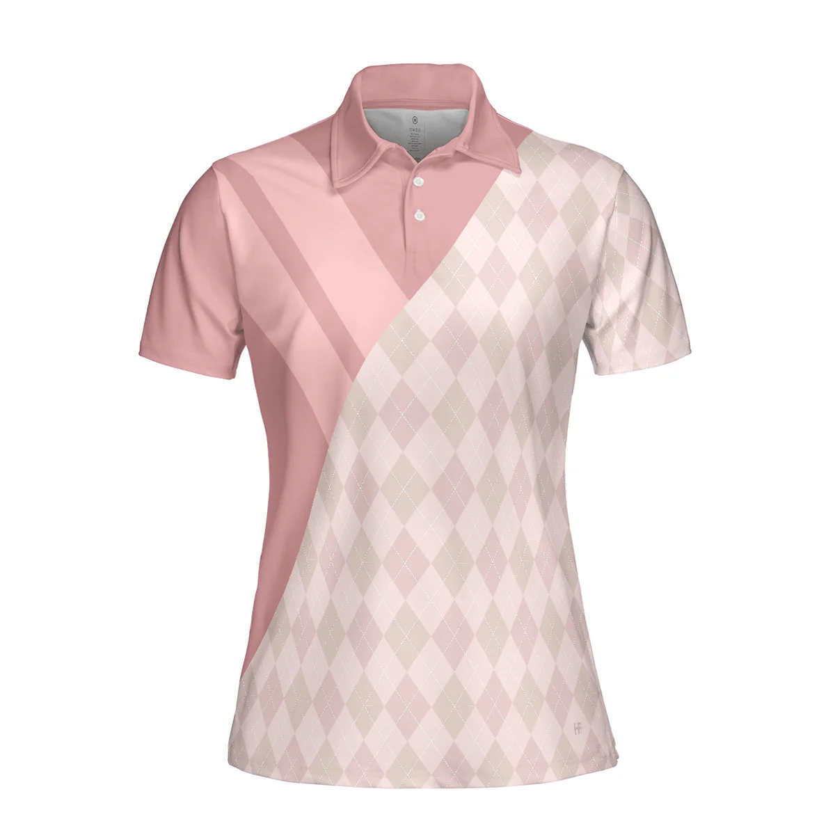 Golf Women Polo Shirt, Lady Play Golf Light Pink Women Polo Shirts, Best Golfing Gift For Ladies, Golfers, Golf Lovers, Some Grandmas Knit Real Women - Image 4