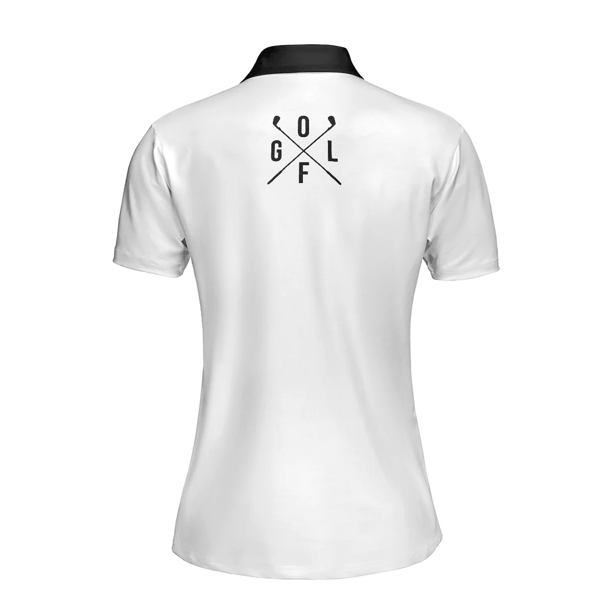 Golf Women Polo Shirt, Sunglasses And Sexy Red Lips Women Polo Shirts, Unique White Golf Shirt For Ladies, Perfect Gift For Golfers, Golf Lovers - Image 3