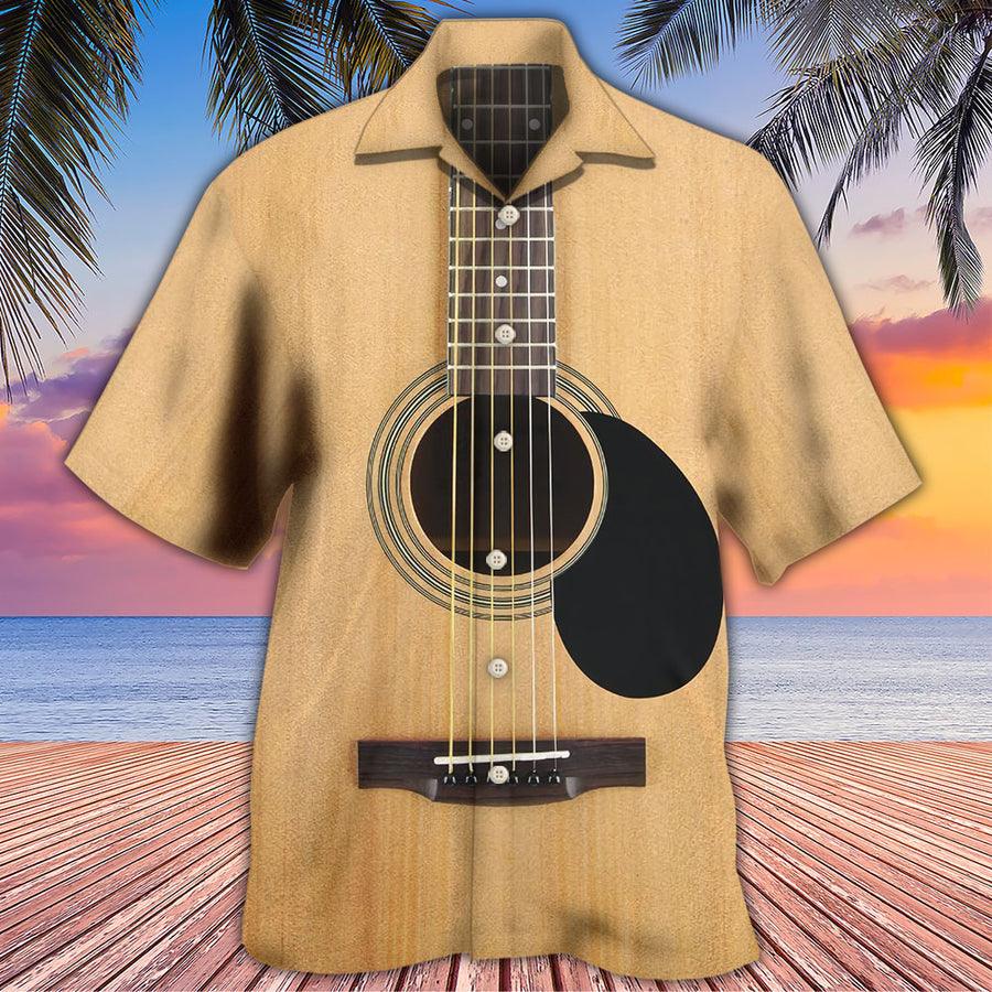 Guitar Pet Dog Aloha Hawaiian Shirt For Summer, I Pet Dog I Play Guitar I Know Things Hawaiian Shirts Outfit For Men Women, Music Guitar Lovers - Image 2