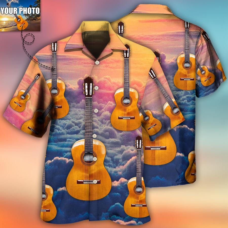 Guitar Various Style Custom Photo Aloha Hawaiian Shirt For Summer, Personalized Guitar Hawaiian Shirts Outfit For Men Women, Music Guitar Lovers - Image 6