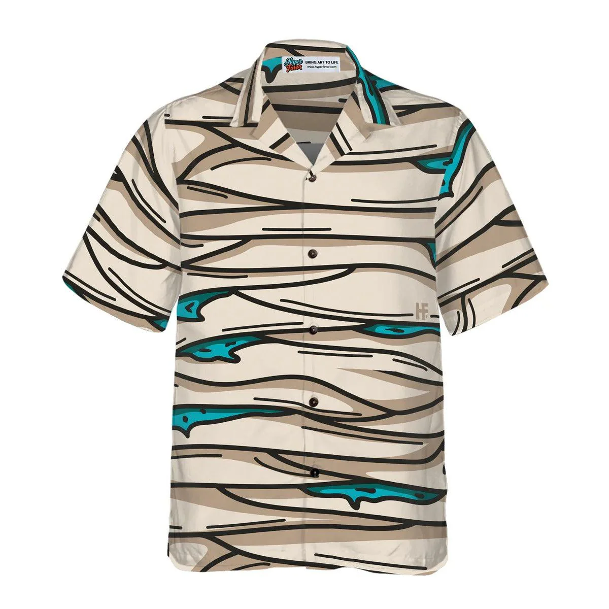 Halloween Mummy Costume Shirt Hawaiian Shirt - Perfect Gift For Lover, Friend, Family - Image 6