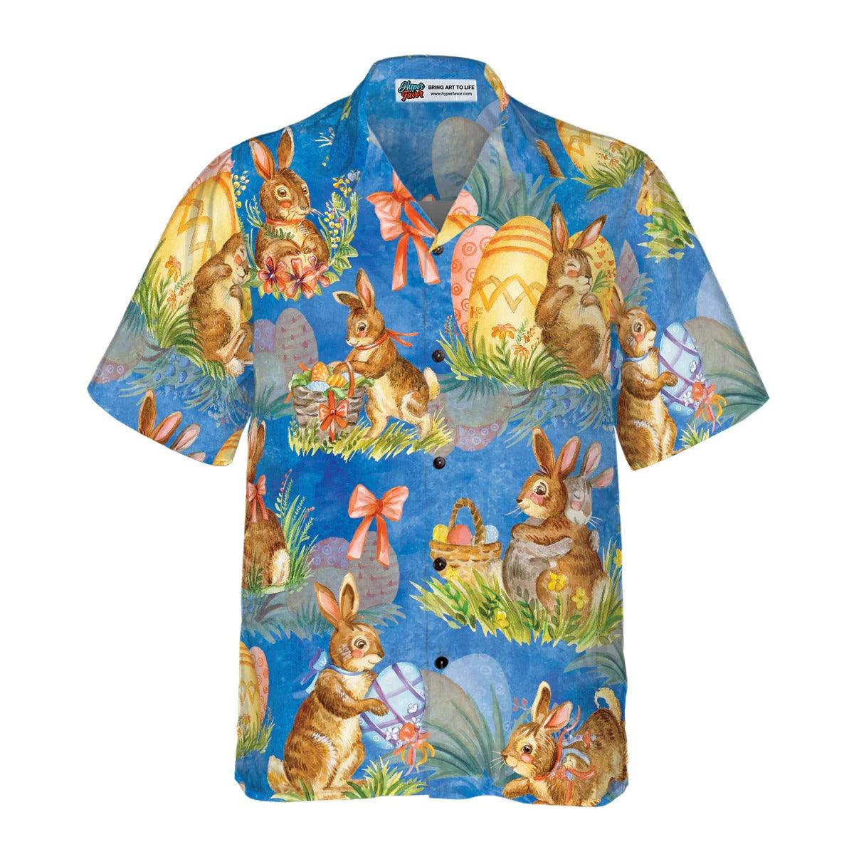 Happy Easter Day Bunny Hawaiian Shirt - Perfect Gift For Bunny Lover, Friend, Family - Image 2