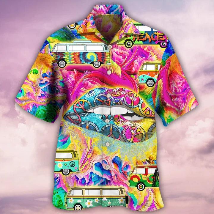Hippie Aloha Hawaiian Shirt - Hippie If My Mouth Doesn't Say It Hawaiian Shirt For Summer - Perfect Gift For Friend, Family
