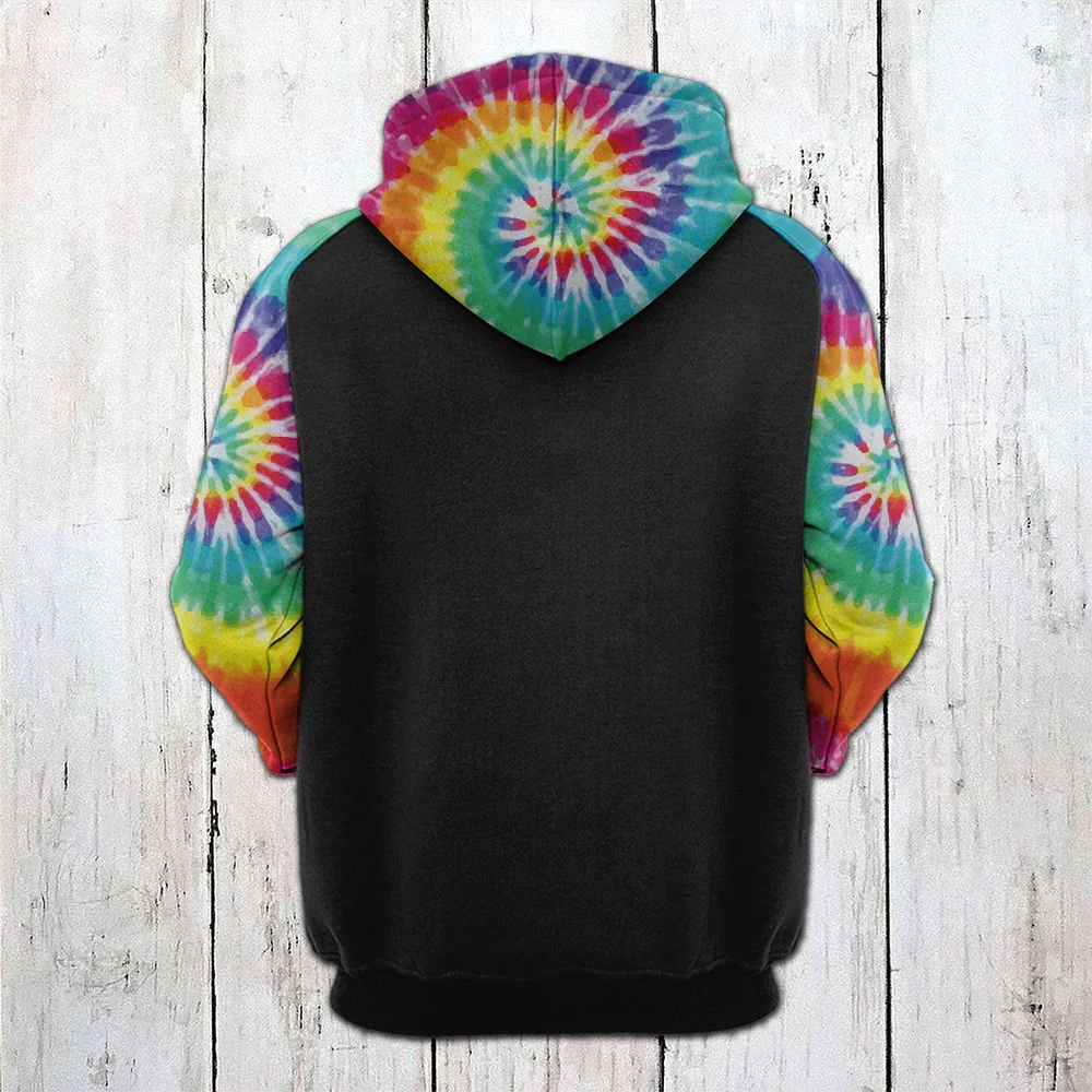 Hippie Mushrooms Pullover Premium Hoodie Eat Mushrooms See The Universe, Perfect Outfit For Men And Women On Christmas New Year Autumn Winter - Image 3