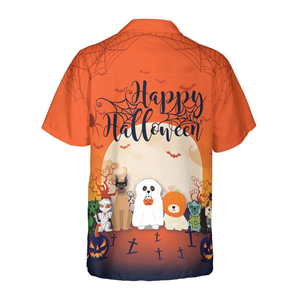 Horror Characters Dogs Halloween Hawaiian Shirt, Unique Halloween Shirt For Men And Women - Perfect Gift For Lover, Friend, Family - Image 2