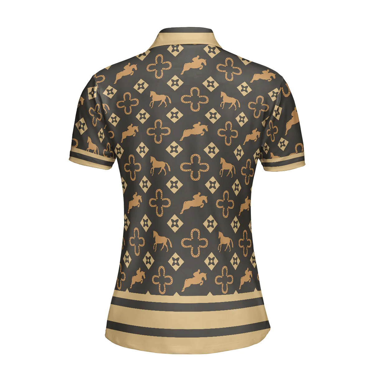 Horse Women Polo Shirt - Women's Equestrian, Ride A Horse Women Polo Shirt - Perfect Gift For Women, Horse Lovers - Image 3
