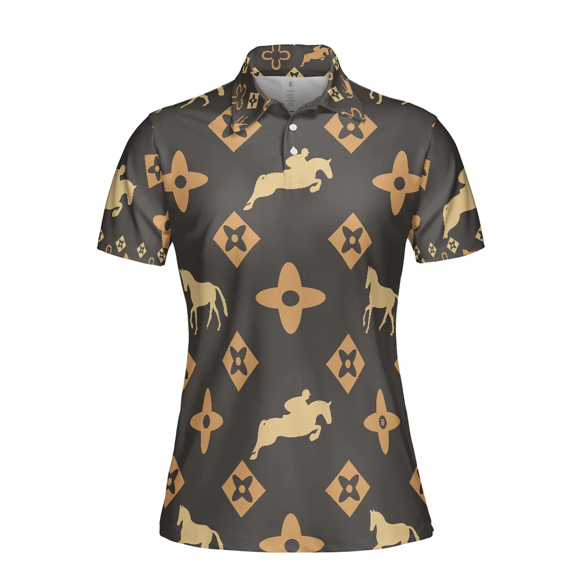 Horse Women Polo Shirts - Women's Riding Polo Equestrian Women Polo Shirt, Horse Polo Shirt - Perfect Gift For Women - Image 4