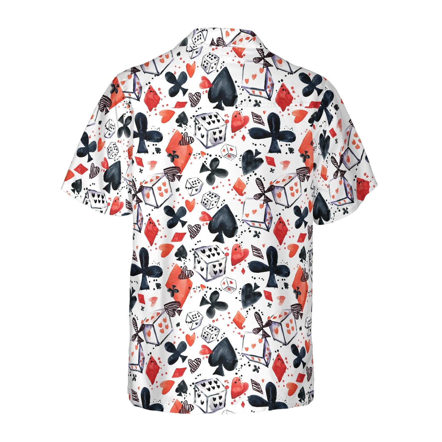 Poker Hawaiian Shirt - Colorful Summer Aloha Shirt For Men Women, Perfect Gift For Friend, Family, Husband, Wife, Boyfriend, Girlfriend - Image 4