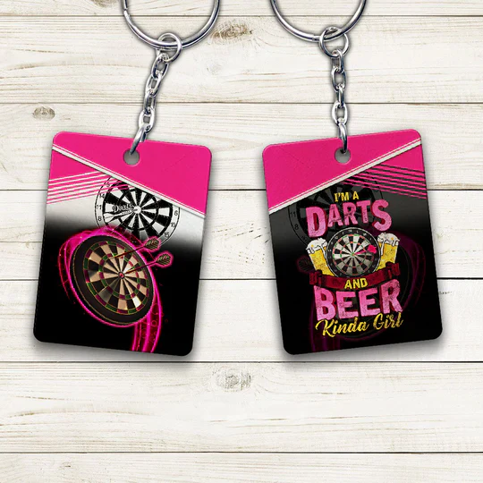 I'm A Darts And Beer Kinda Girl For Darts Players - Christmas Gift For Darts Lovers, Beer Lovers, Family, Friends - Image 2