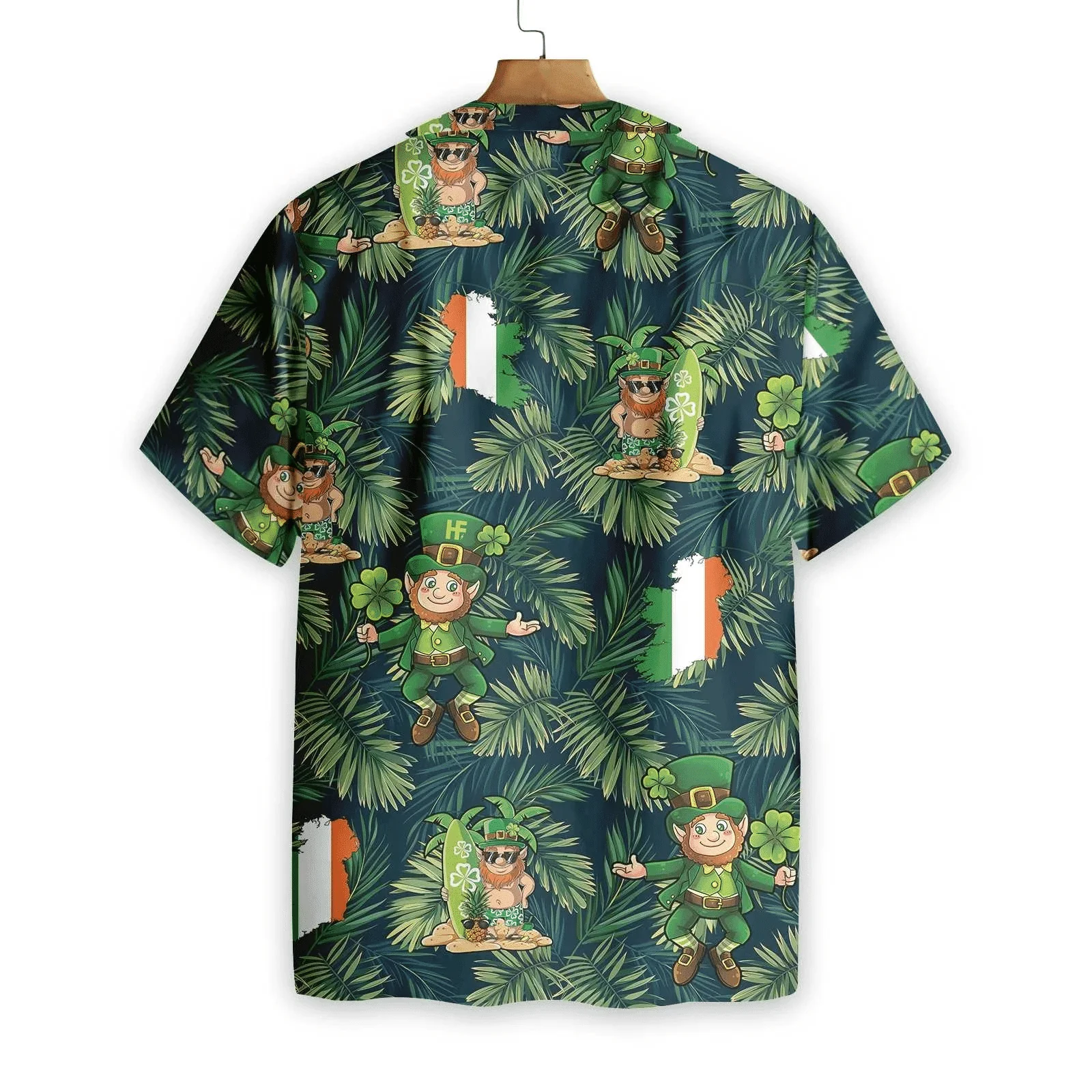 Irish Hawaiian Shirt - Irish Menshirt Aloha Shirt For Summer Hawaiian - Perfect Gift For Friend, Family - Image 3