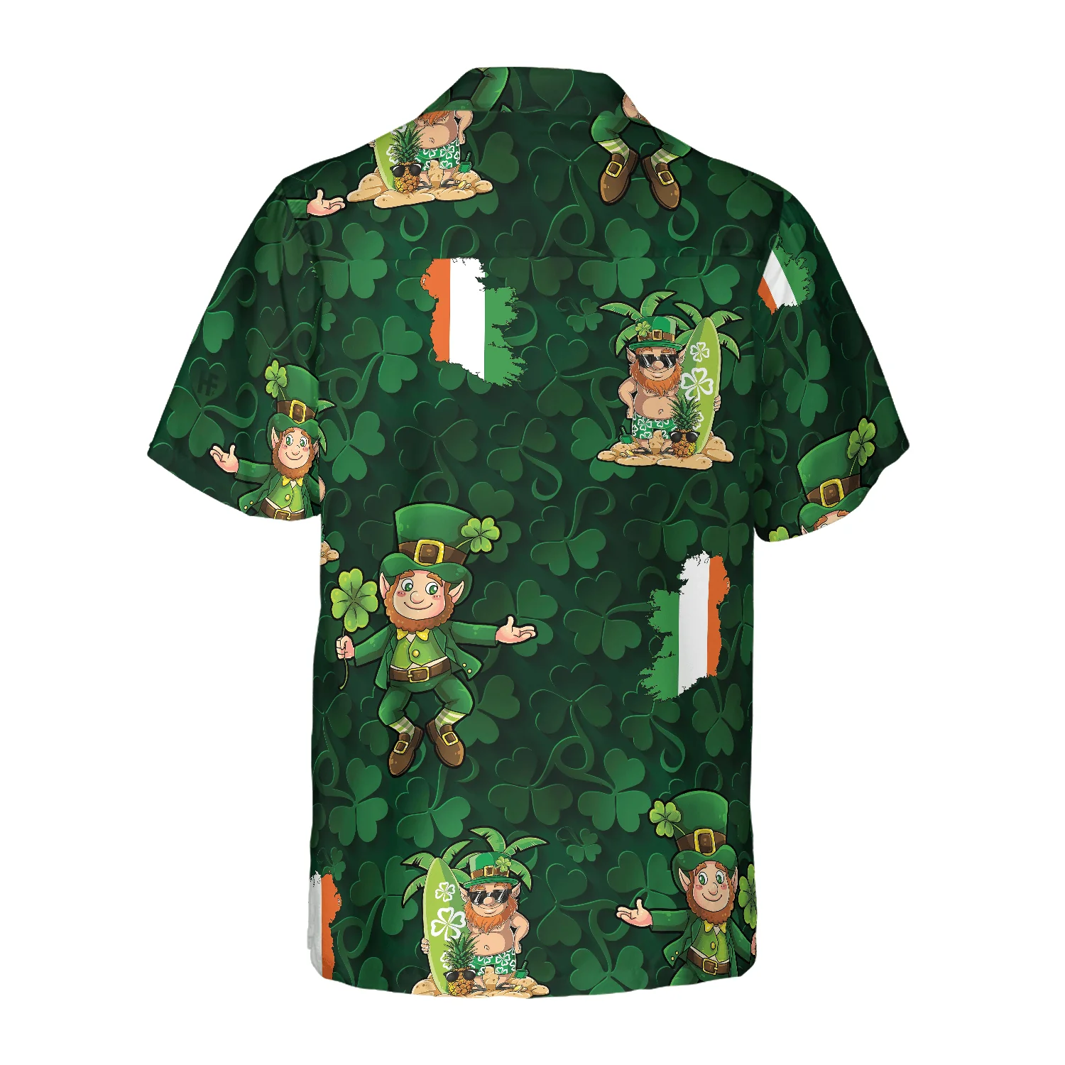 Irish People Proud Leprechaun Hawaiian Shirt, Colorful Summer Aloha Shirt For Men Women, Perfect Gift For Husband, Wife, Friend, Family, Patrick's Day