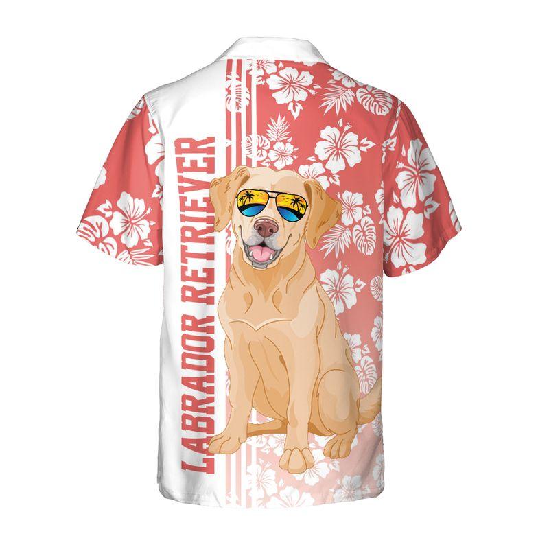 Labrador Retriever Dog Aloha Hawaiian Shirts For Summer, Tropical Hawaiian Shirt For Men Women, Beachwear Gift For Dog Lovers, Dog Mom Dad, Friend - Image 5
