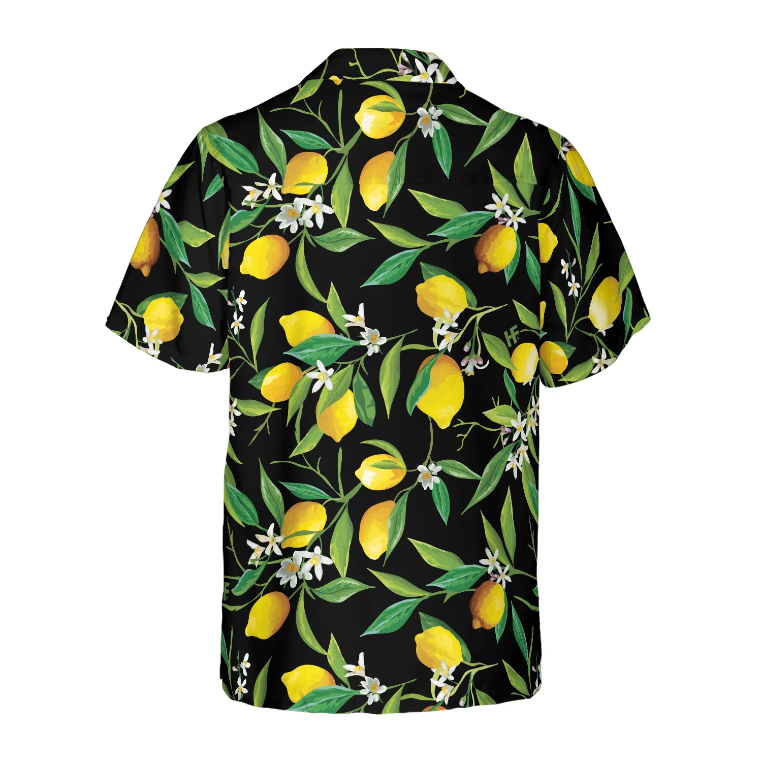 Lemon In Black Hawaiian Shirt, Colorful Summer Aloha Shirt For Men Women, Perfect Gift For Friend, Family, Husband, Wife, Boyfriend, Girlfriend - Image 5
