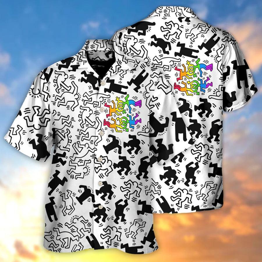 LGBT Aloha Hawaiian Shirt For Summer - LGBT Be Proud Of Who You Are Hawaiian Shirt - Perfect Gift For LGBT - Image 3
