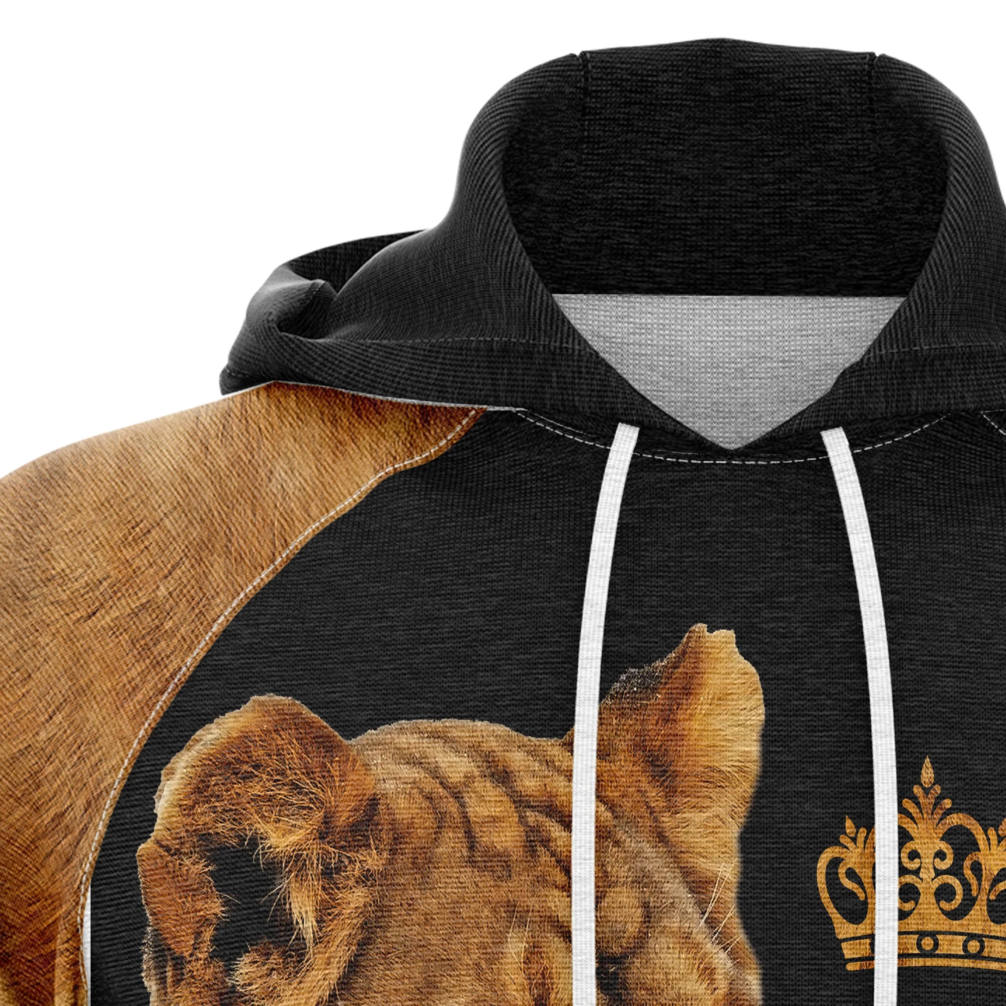Lion Queen Pullover Premium Hoodie, Perfect Outfit For Men And Women On Christmas New Year Autumn Winter - Image 2