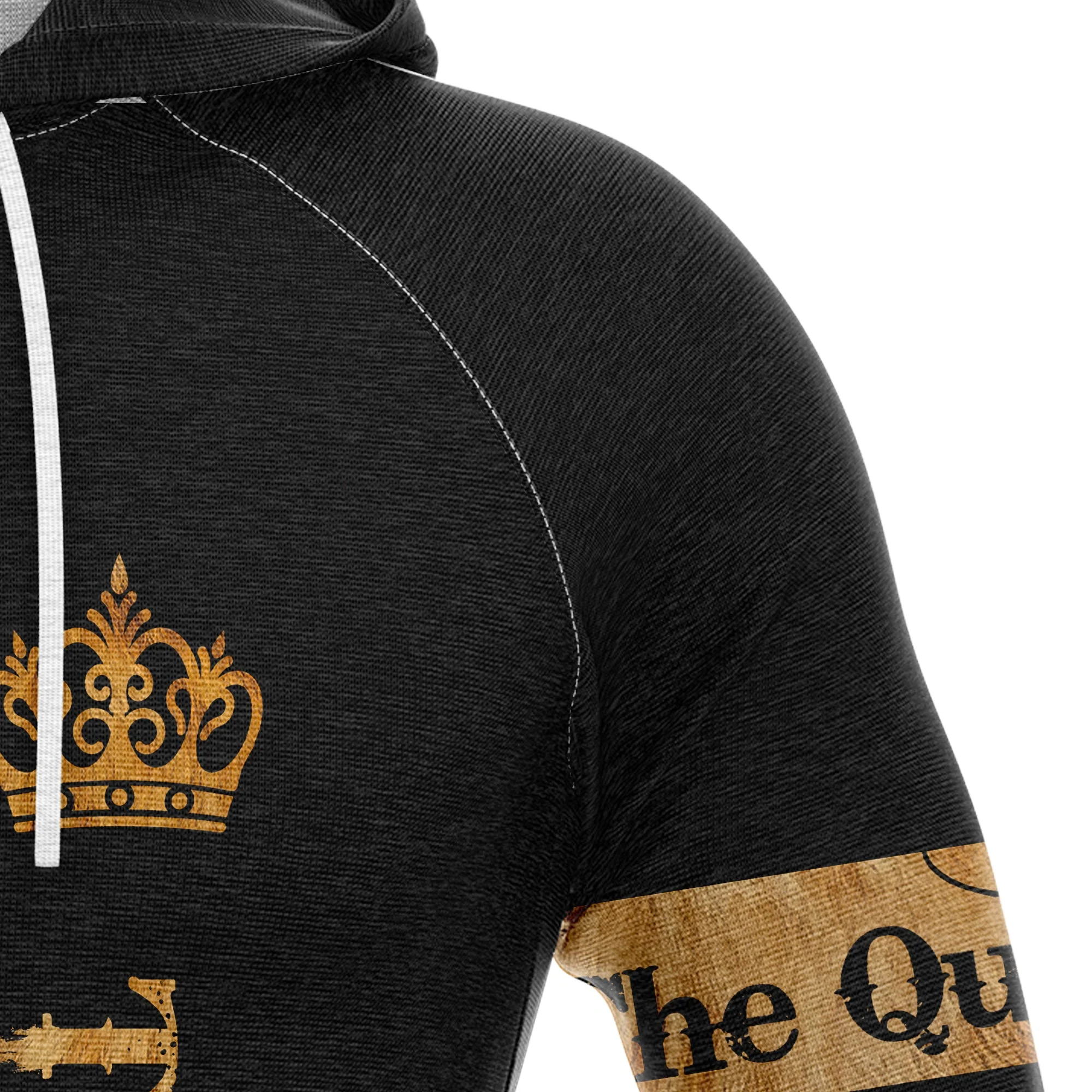 Lion Queen Pullover Premium Hoodie, Perfect Outfit For Men And Women On Christmas New Year Autumn Winter - Image 3