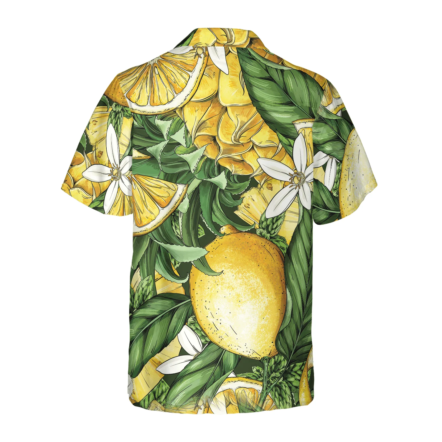 Luxury Summer Lemon & Pineapple Hawaiian Shirt, Colorful Summer Aloha Shirt For Men Women, Perfect Gift For Friend, Team, Family - Image 5