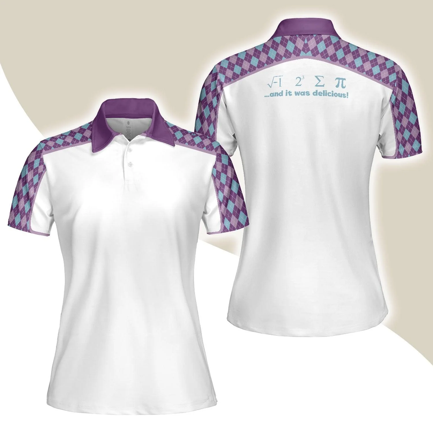 Math Teacher Women Polo Shirt, I Ate Some Pie Teacher Women Polo Shirts, Funny Math Teacher Shirt Gift For Ladies, Teacher's Day