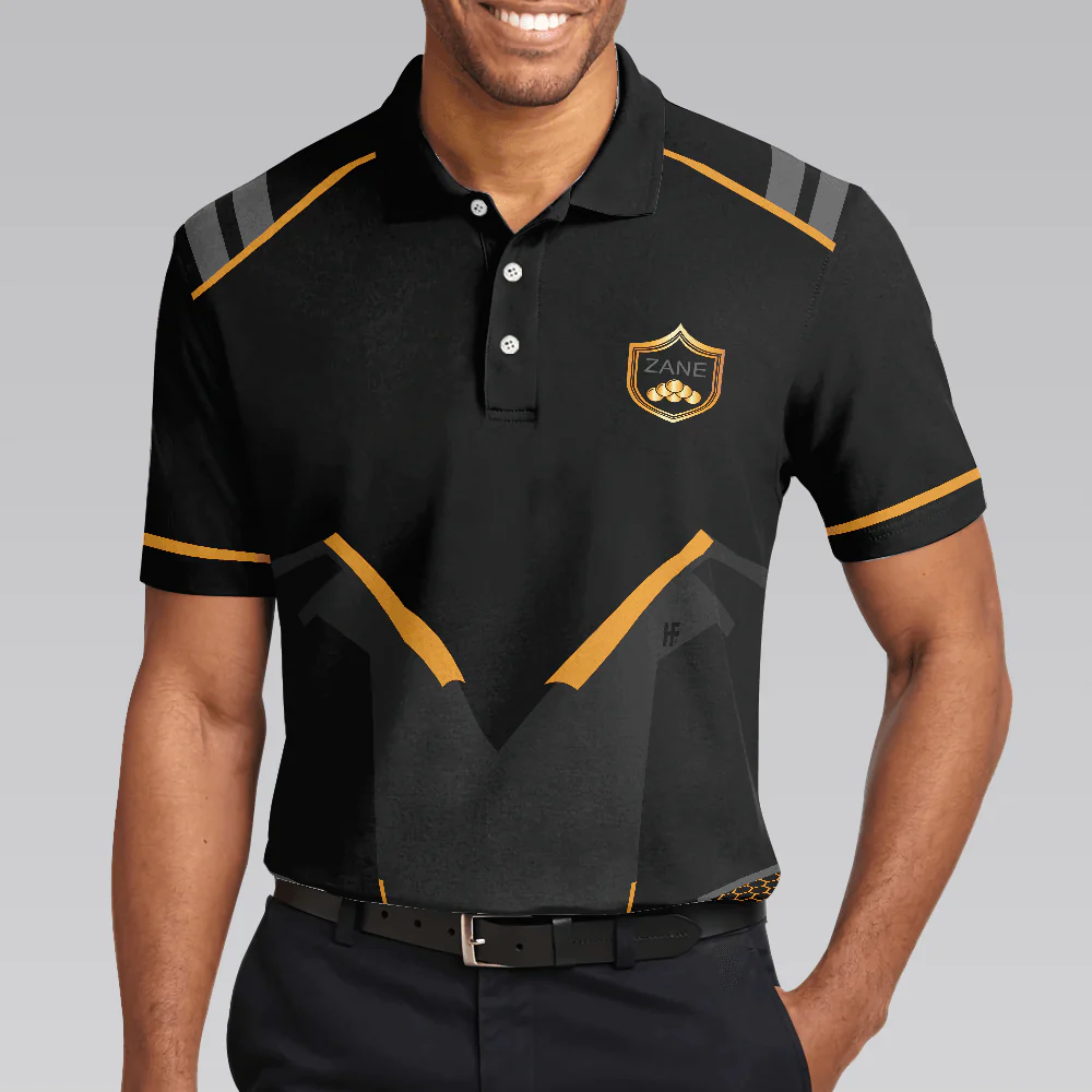 Men Billard Polo Shirt - Tom George Polo Shirt, Billards Sport Polo Shirt - Perfect Gift For Men, Billard Lover - Image 5