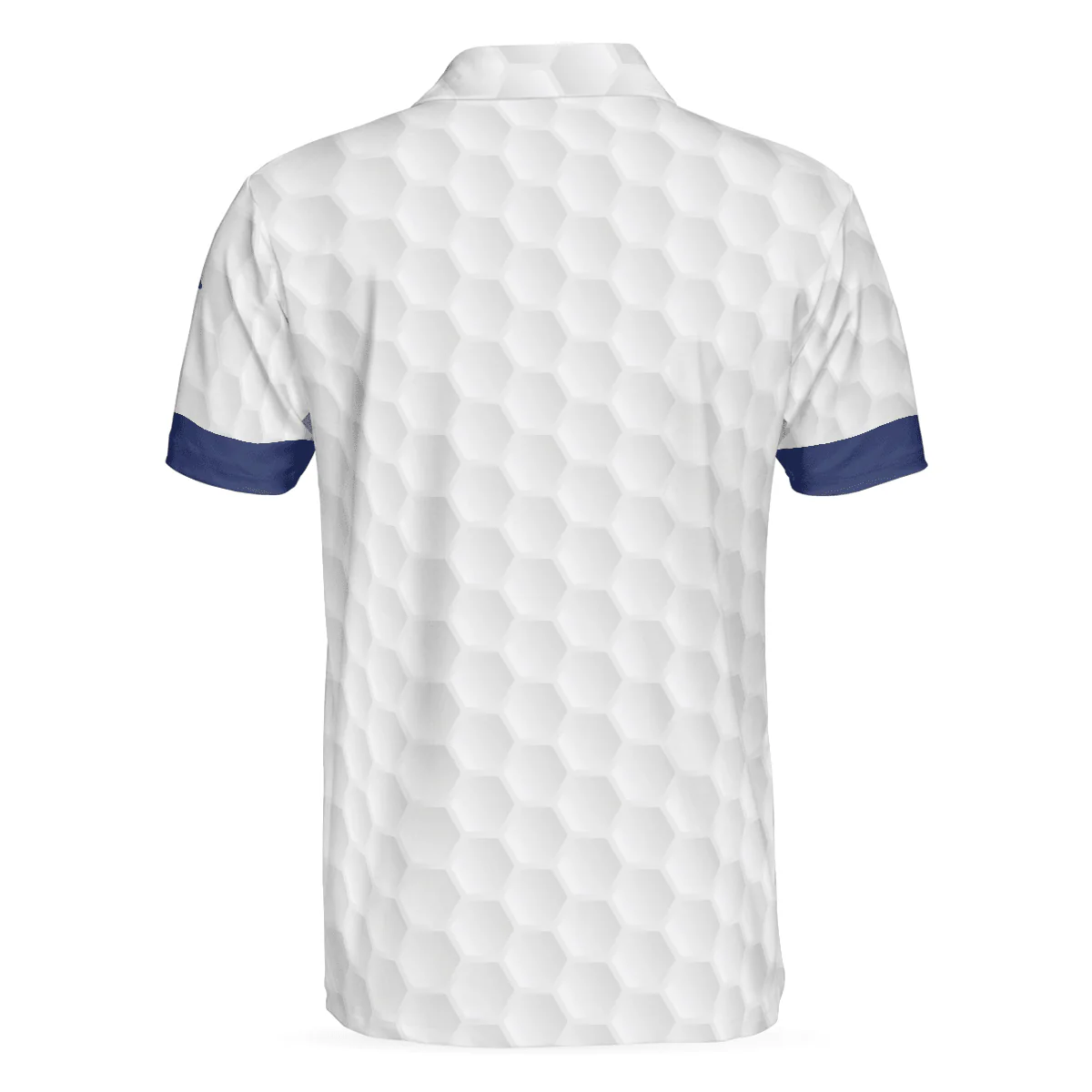 Men Golf Polo Shirt - Bavaria Flag & Golf Ball Men Polo Shirt, Golf Ball Pattern Shirt For Men, Gift For Golfers - Perfect Polo Shirt For Men - Image 2