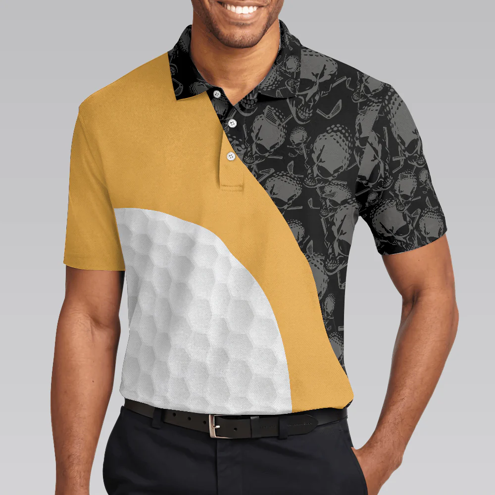 Men Golf Polo Shirt - Colorful Golfing Men Polo Shirt, Golf Beer Repeat Shirt For Male Players, Cool Golf Gift Idea For Men, Golfers - Image 5