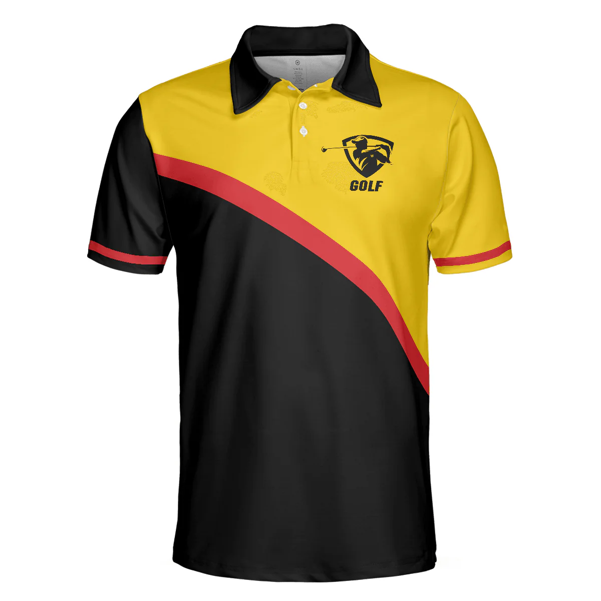 Men Golf Polo Shirt - Der Schlechteste Tag Des Golfsports Schlagen Sie Den Besten Tag Der Arbeit Polo Shirt, German Golf Shirt For Men - Image 3