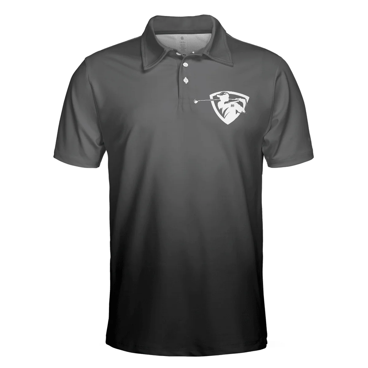 Men Golf Polo Shirt - Golf Black Pimps Polo Shirt For Men, Funny White Men Golfing Polo Shirt - Best Gift For Men, Golf Lovers - Image 3