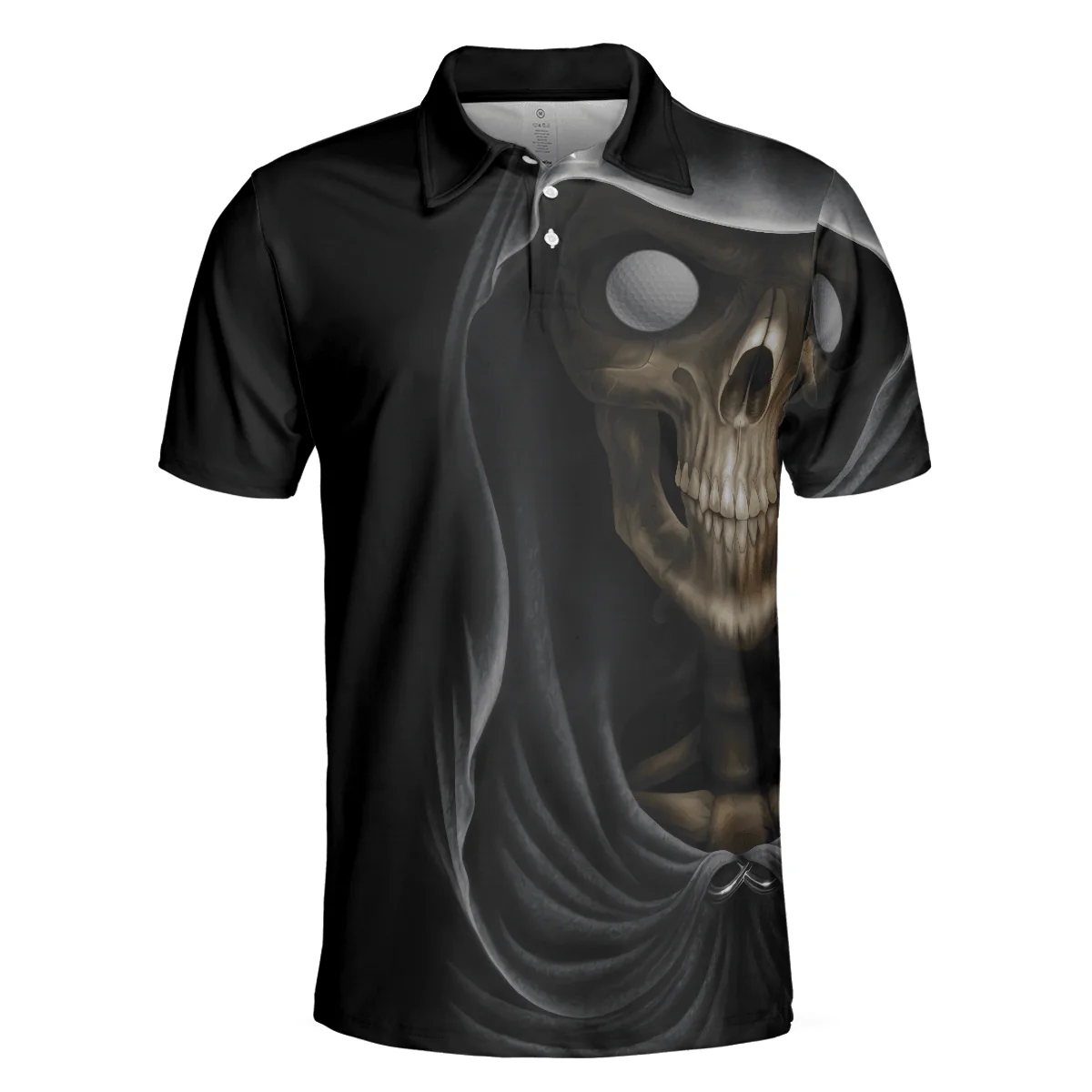 Men Golf Polo Shirt - Golf Bring Beer Polo Shirt, The Devil Whispered To Me I'm Coming For You Polo Shirt - Perfect Gift For Men, Golfers - Image 3