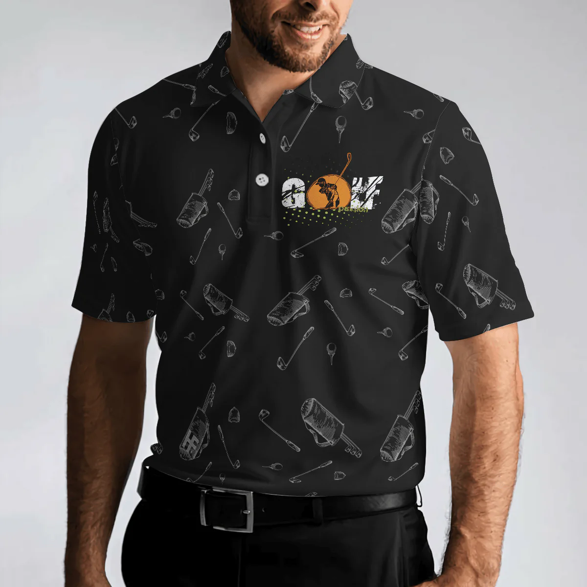 Men Golf Polo Shirt - Golf Dad Men Polo Shirt, I Never Dreamed I'd Be A Sexy Golf Dad Polo Shirt - Best Gift For Dad, Father's Day, Golf Lovers - Image 5