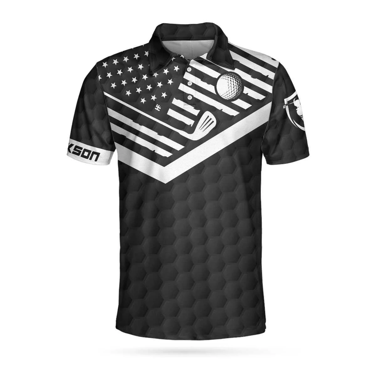 Men Golf Polo Shirt - Golf in Desert Custom, I Don't Need Therapy I Just Need To Ride My Bike And Play Gol - Perfect Polo Shirt For Men, Golfers - Image 4