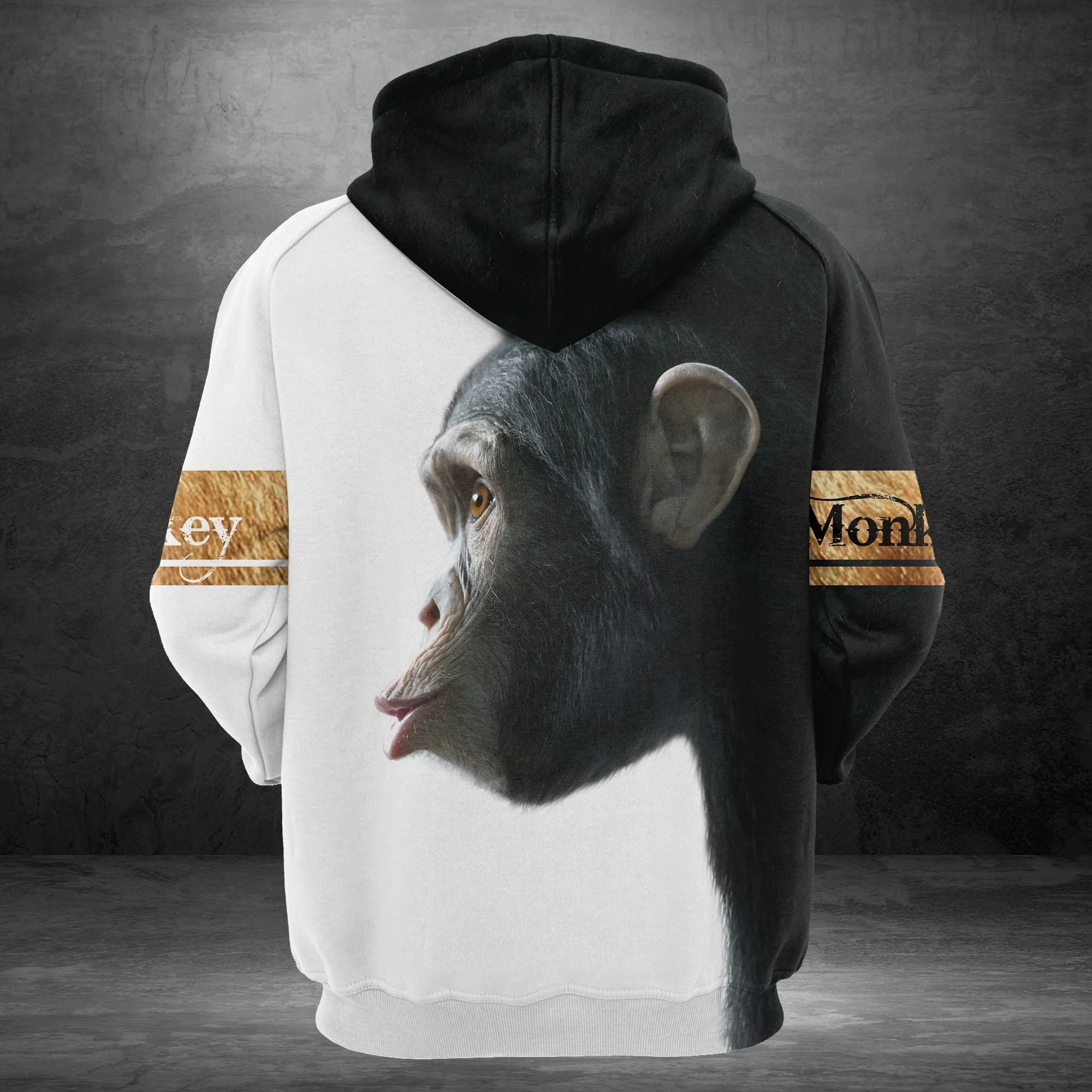 Monkey Pullover Premium Hoodie, Perfect Outfit For Men And Women On Christmas New Year Autumn Winter - Image 3
