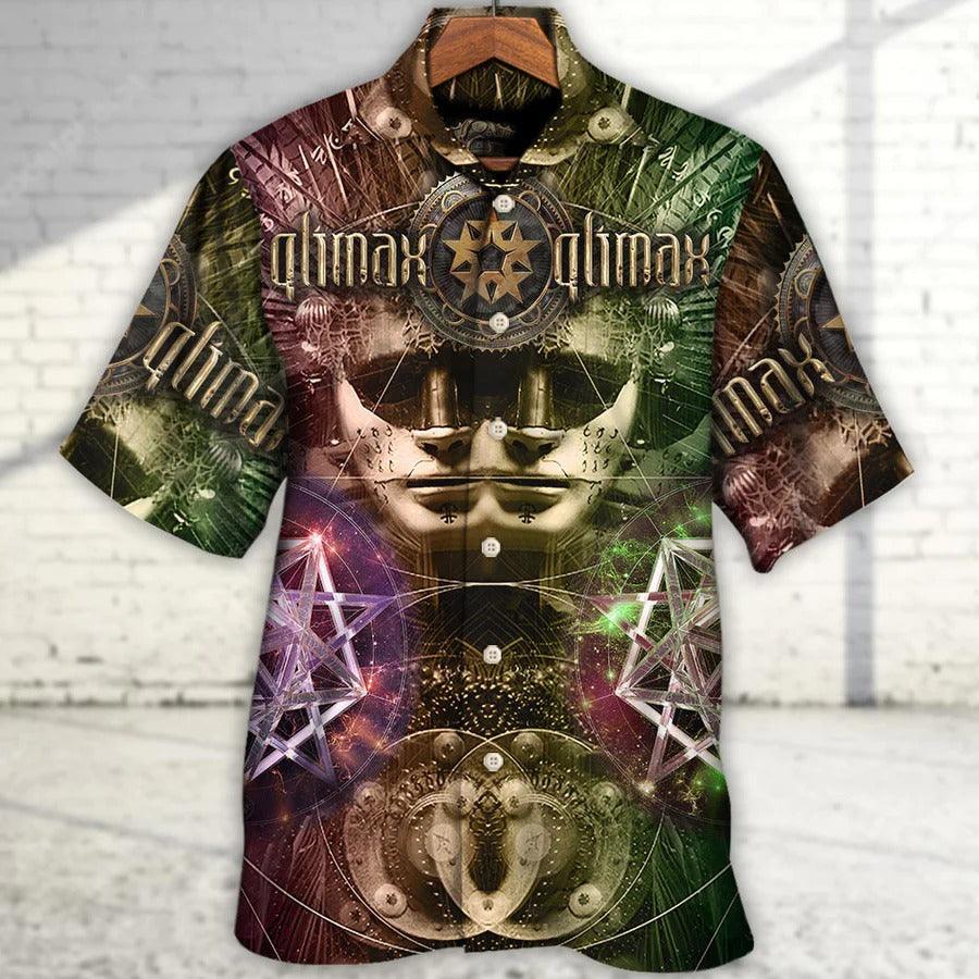 Music Hawaiian Shirt, Qlimax Music Festival Event Hawaiian Shirt, Event Music Lover Amazing Style Aloha Shirt For Men - Perfect Gift For Music Lovers - Image 2