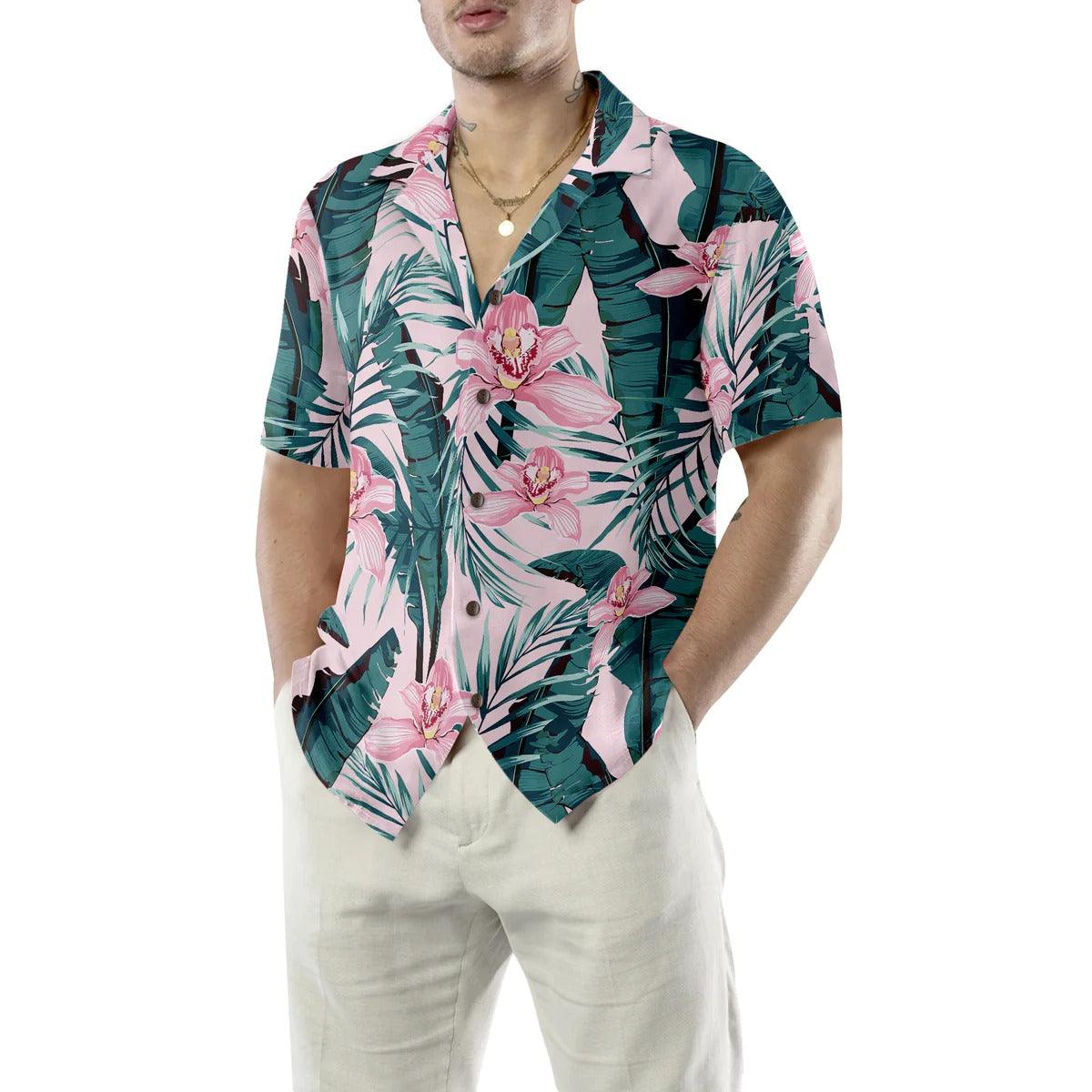 Palm Banana Leaf And Plants Hawaiian Shirt, Flower Hawaiian Shirt, Tropical Aloha Shirt For Men Women, Perfect Gift For Husband, Wife, Friend, Family - Image 4