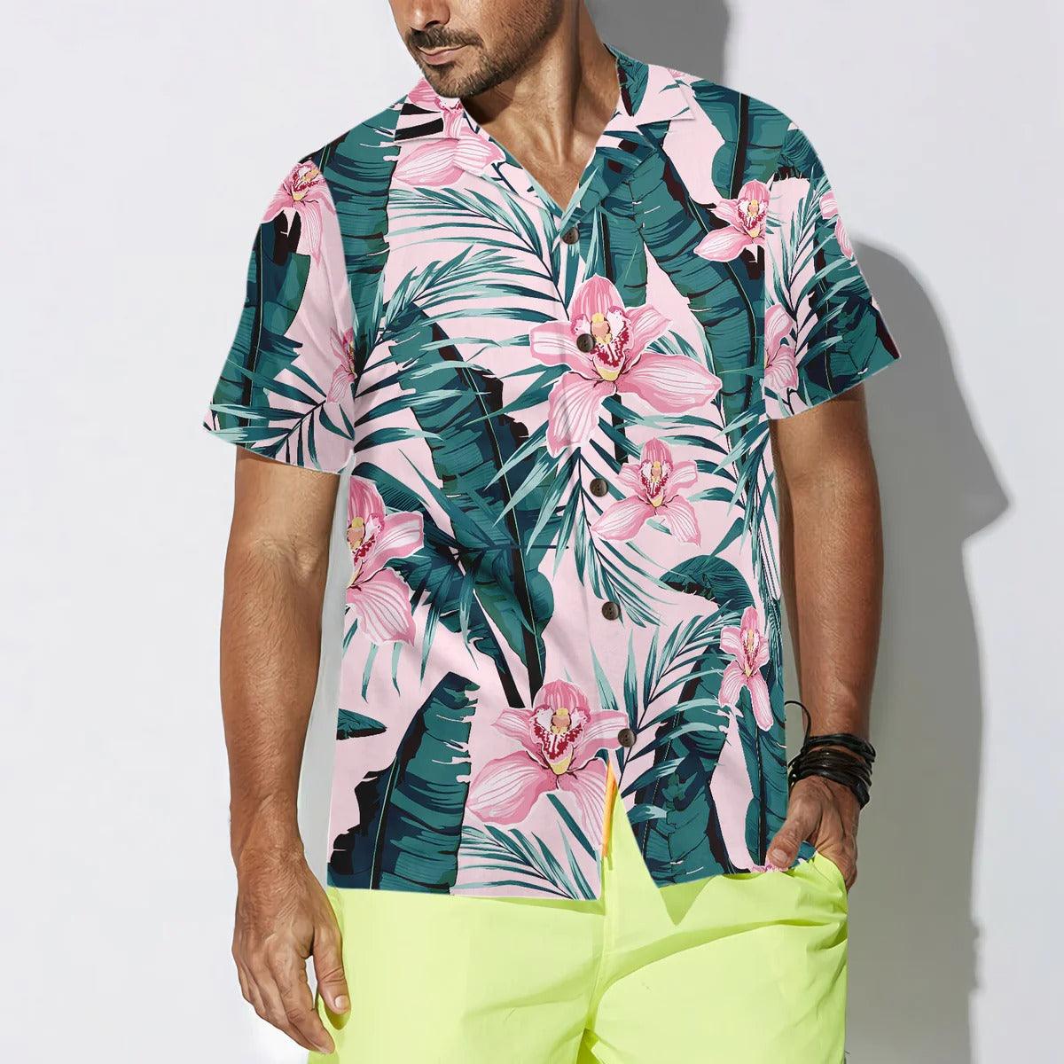 Palm Banana Leaf And Plants Hawaiian Shirt, Flower Hawaiian Shirt, Tropical Aloha Shirt For Men Women, Perfect Gift For Husband, Wife, Friend, Family - Image 5