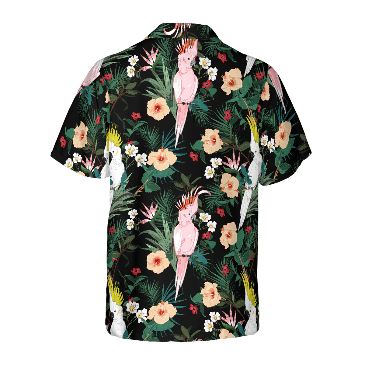 Parrot Hawaiian Shirt, Parrots In The Tropical Forest Aloha Shirt For Men - Perfect Gift For Husband, Boyfriend, Friend, Family - Image 3
