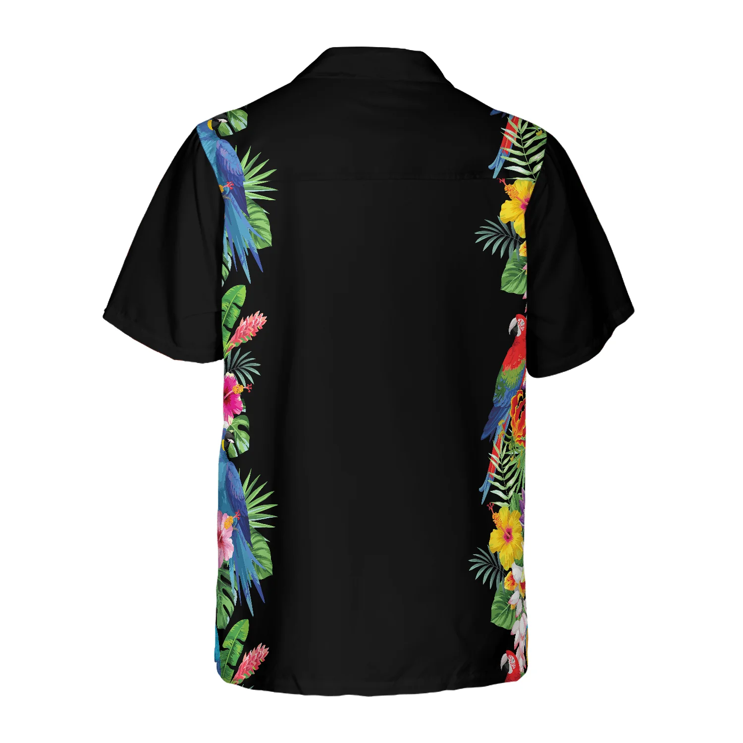 Parrot Party Hawaiian Shirt, Colorful Summer Aloha Shirts For Men Women, Perfect Gift For Husband, Wife, Boyfriend, Friend - Image 2