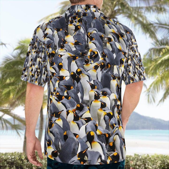 Penguin Aloha Hawaiian Shirt, Penguin Aloha Hawaiian Shirt For Summer, Penguin Aloha Shirt- Perfect Gift For Men, Women, Penguin Lover, Friend, Family - Image 2