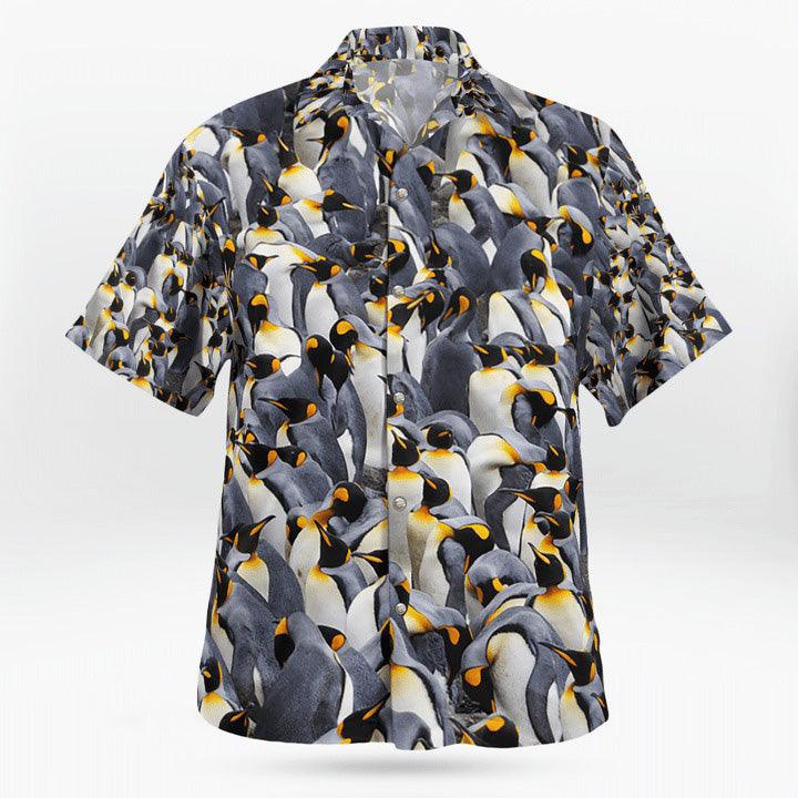 Penguin Aloha Hawaiian Shirt, Penguin Aloha Hawaiian Shirt For Summer, Penguin Aloha Shirt- Perfect Gift For Men, Women, Penguin Lover, Friend, Family - Image 3