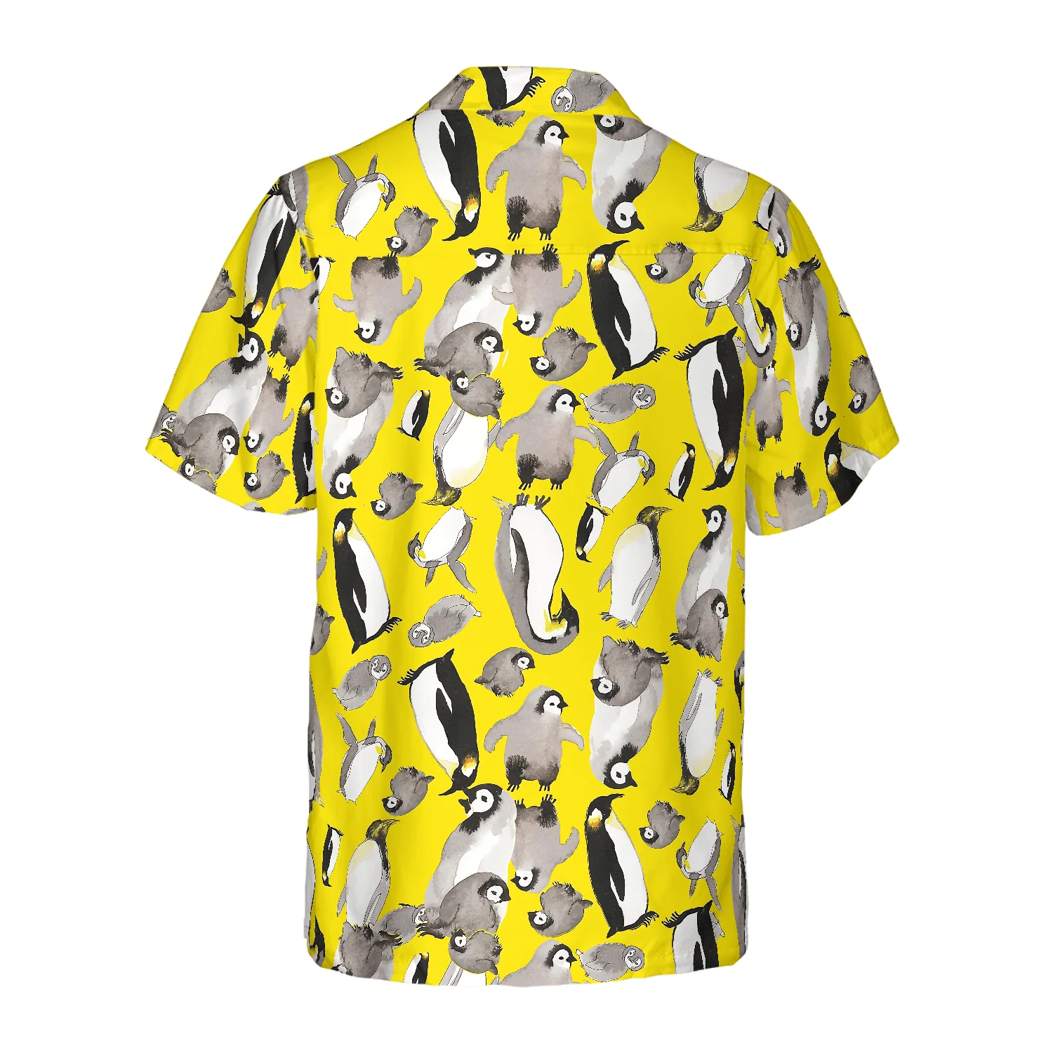 Penguin Family Hawaiian Shirt, Colorful Summer Aloha Shirts For Men Women, Perfect Gift For Husband, Wife, Boyfriend, Friend - Image 2