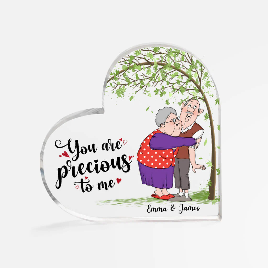 Personalized Couple Acrylic Ornament, Customized You're Precious To Me Acrylic Ornament, Best Ornament For Couple - Image 2